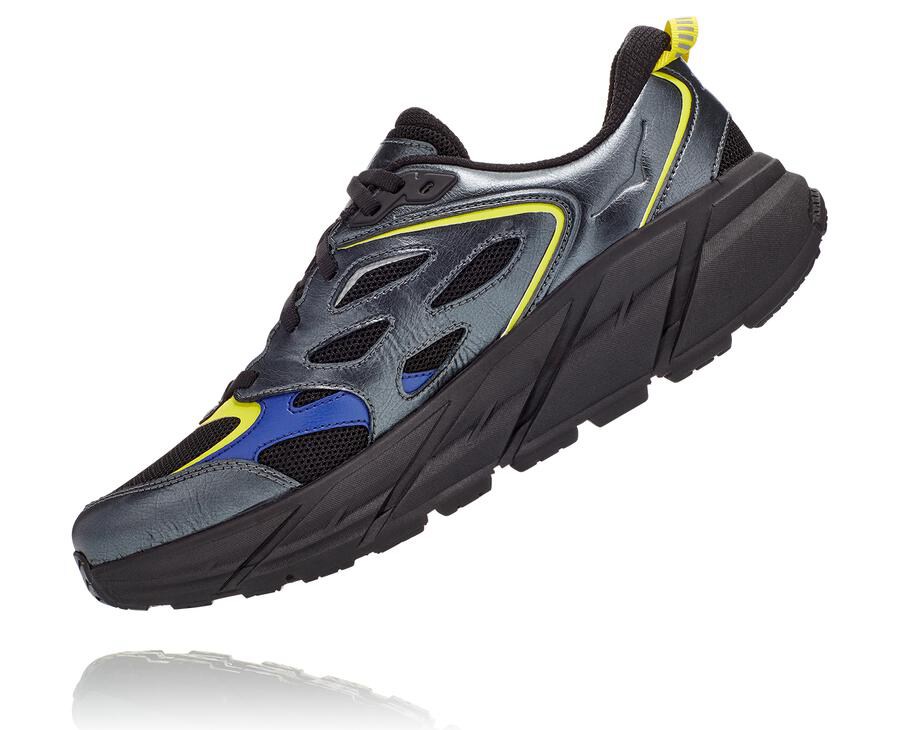 Running Shoes Womens - Hoka One One X Opening Ceremony Bm Clifton - Black - WGRPELJ-35